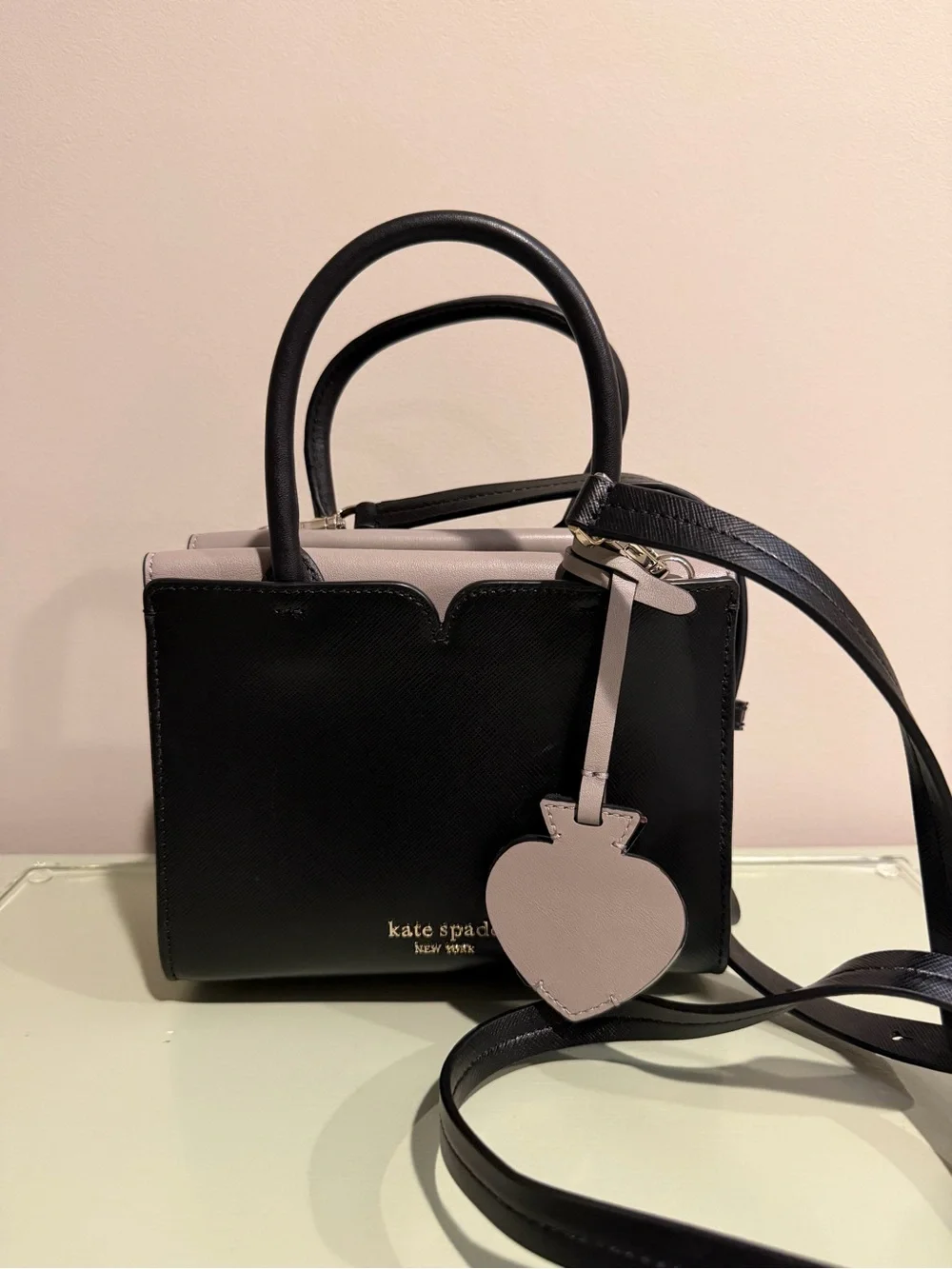 Kate Spade Black and Grey Small Purse